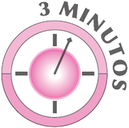&Iacute;cono de temporizador con 3 minutos de la Prueba de Embarazo First Response
